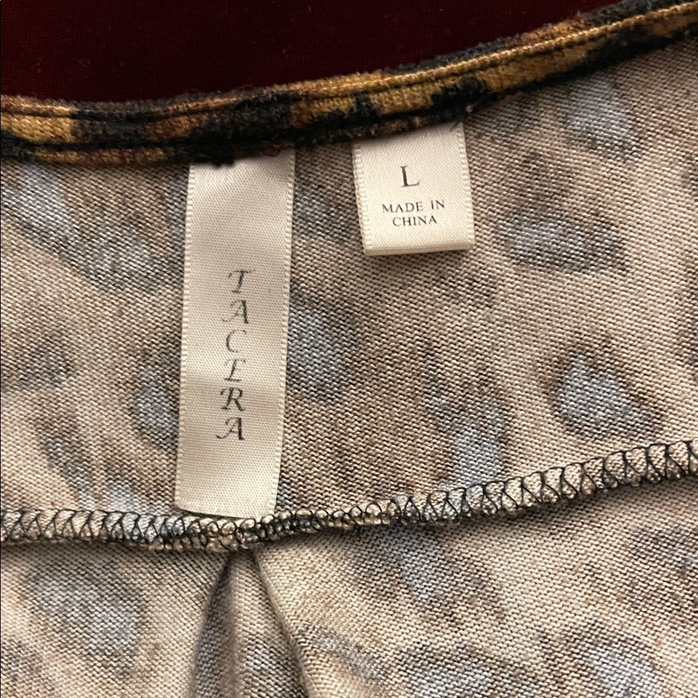 Wild Style Leopard Print Zip Blouse - Picture 8 of 8